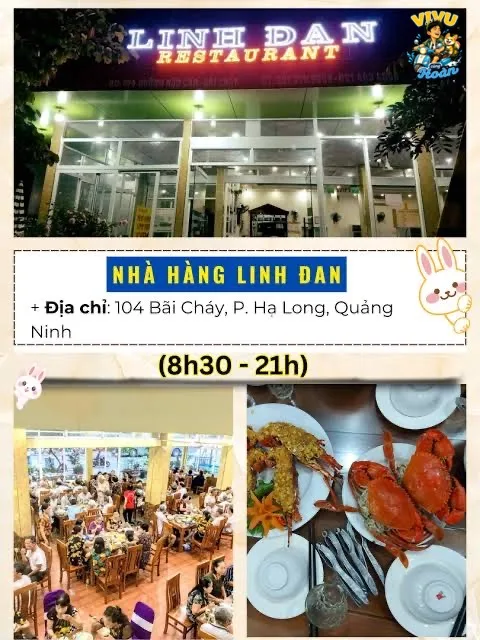 Ảnh tham khảo về Nhà hàng Linh Đan Hạ Long