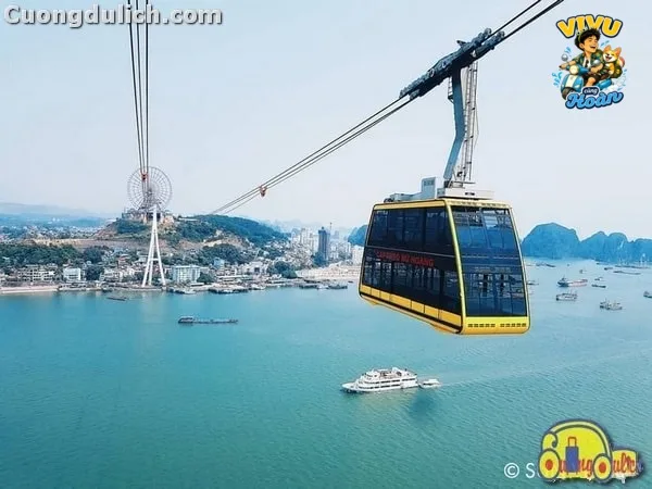 Ảnh tham khảo về kinh nghiệm đi Cáp treo Nữ Hoàng