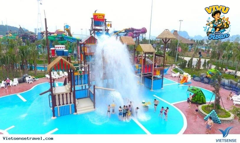 Ảnh tham khảo về kinh nghiệm đi Typhoon Water Park Hạ Long