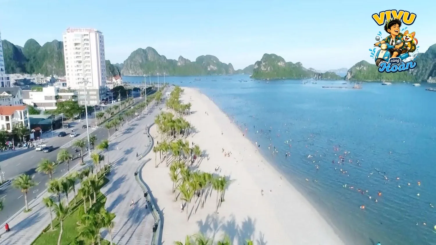 Ảnh tham khảo về kinh nghiệm đi Bãi tắm Hòn Gai